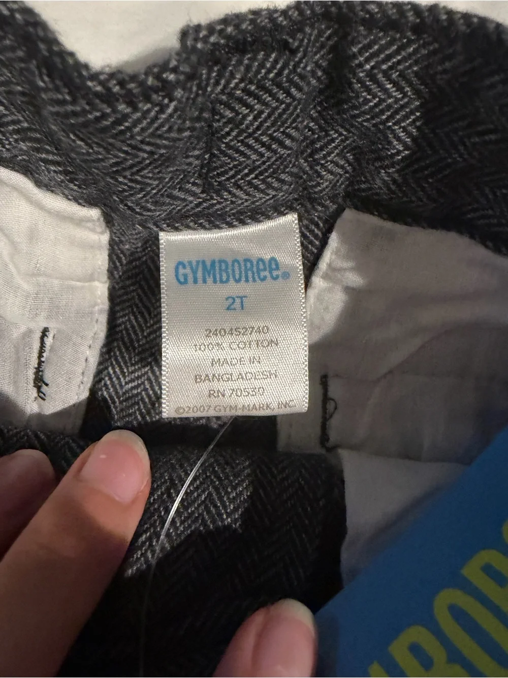 NWT Boys 2T Dark Gray Gymboree Dress Pants